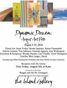 Group Art Show at The Island Gallery, Bainbridge Island, WA