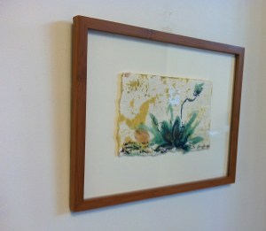 Abundant Life - Fullness I Paper, encaustic, oil pastel, pen Copyright K. Chaussabel